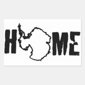Home - Antarctica Rechthoekige Sticker (Voorkant)