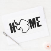 Home - Antarctica Rechthoekige Sticker (Envelop)