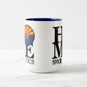 HOME Apache Junction 15oz Tweekleurige Koffiemok (Center)