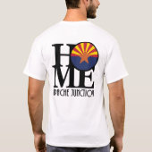 HOME Apache Junction Arizona T-shirt (Achterkant)