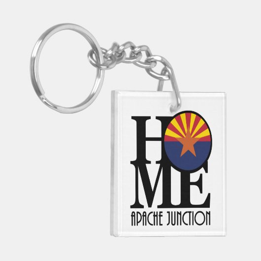 HOME Apache Junction Sleutelhanger (Voorkant Links)