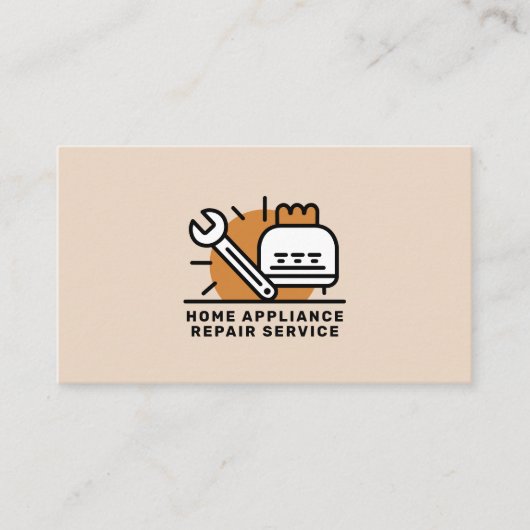 Home Apparaten Reparaties Visitekaartje (Voorkant)