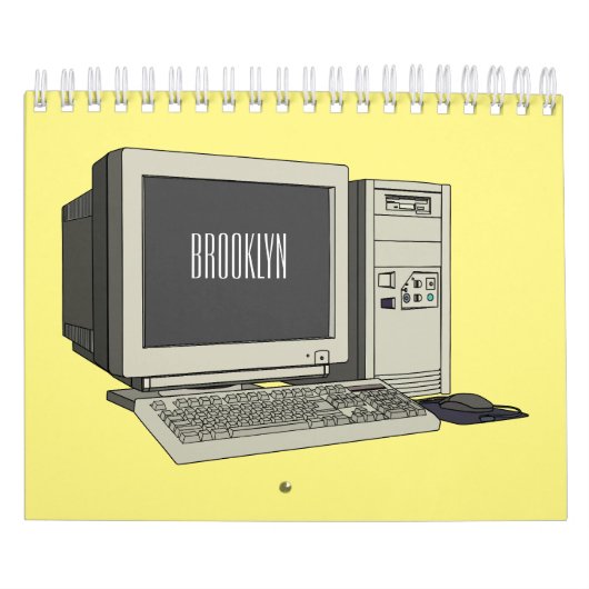 Home Appliance cartoon illustratiekalender Kalender (Hoes)