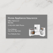Home Appliance Insurance en REpair Visitekaartje (Voorkant)