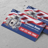 Home Appliance Reparatie Service Patriottische Vet Visitekaartje