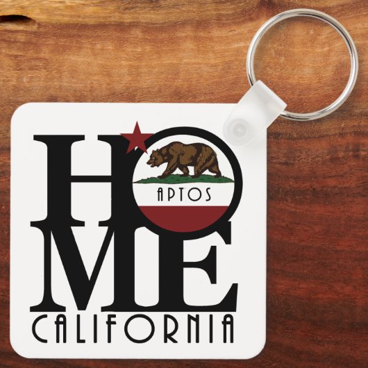HOME Aptos California Sleutelhanger (Achterkant)