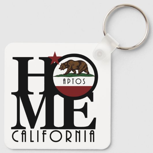 HOME Aptos California Sleutelhanger (Achterkant)