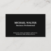 Home Architect Vastgoed Logo Visitekaartje (Achterkant)