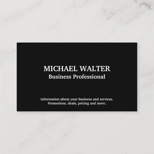 Home Architect Vastgoed Logo Visitekaartje (Achterkant)