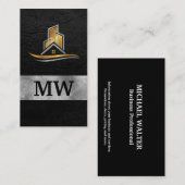 Home Architect Vastgoed Logo Visitekaartje (Voorkant / Achterkant)