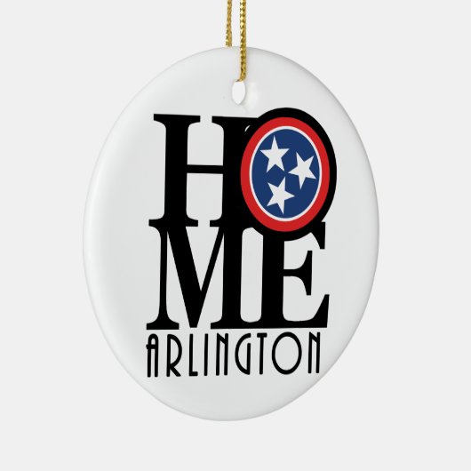 HOME Arlington Tennessee Keramisch Ornament (Rechts)