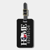 HOME Arlington Texas Bagagelabel (Voorkant verticaal)