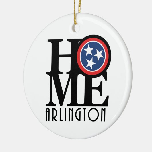 HOME Arlington TN Keramisch Ornament (Links)