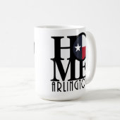 HOME Arlington TX 15oz Koffiemok (Voorkant rechts)