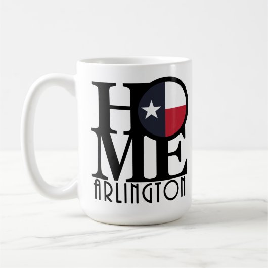 HOME Arlington TX 15oz Koffiemok (Links)