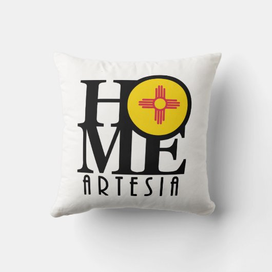 HOME Artesia New Mexico Kussen (Achterkant)