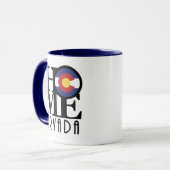 HOME Arvada Colorado 11oz Mok (Voorkant links)