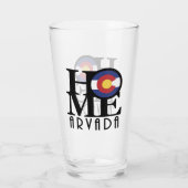 HOME Arvada Colorado Glas (Achterkant)