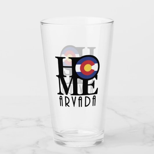 HOME Arvada Colorado Glas (Voorkant)