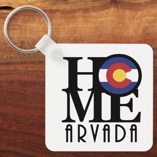HOME Arvada Colorado Sleutelhanger (Voorkant)