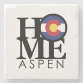 HOME Aspen CO Stenen Onderzetter (Voorkant)