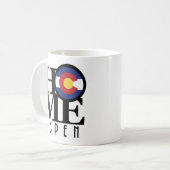 HOME Aspen Colorado 11oz Koffiemok (Voorkant links)