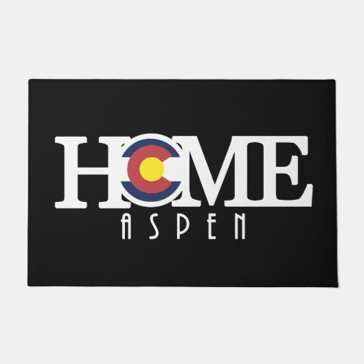 HOME Aspen Colorado Deurmat (Voorkant)