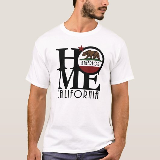 HOME Atherton California T-shirt (Voorkant)