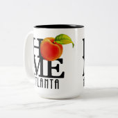 HOME Atlanta Georgia 15oz Tweekleurige Koffiemok (Voorkant links)