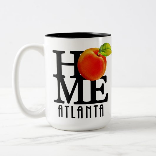 HOME Atlanta Georgia 15oz Tweekleurige Koffiemok (Links)