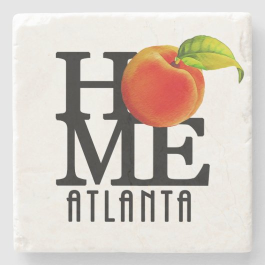HOME Atlanta Georgia Stenen Onderzetter (Voorkant)