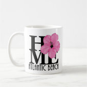 HOME Atlantic Beach 11oz roze hibiscus Koffiemok (Links)