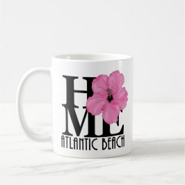 HOME Atlantic Beach 11oz roze hibiscus Koffiemok
