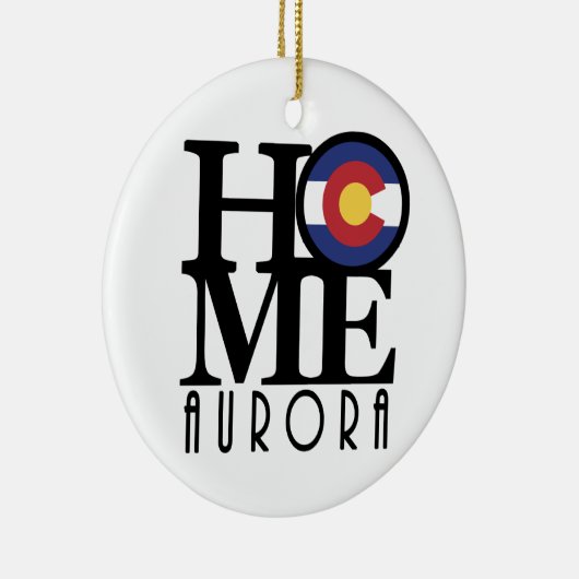 HOME Aurora CO Keramisch Ornament (Rechts)