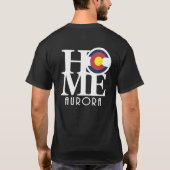 HOME Auroracolorado T-shirt (Achterkant)