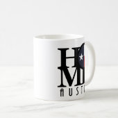 HOME Austin Texas 11oz Koffiemok (Voorkant rechts)