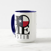 HOME Austin Texas 15oz Mok (Voorkant links)