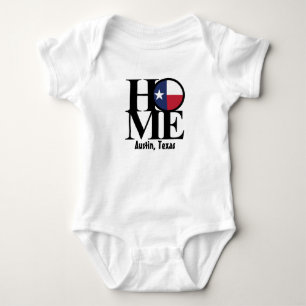 HOME Austin Texas Baby One Piece Romper