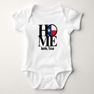 HOME Austin Texas Baby One Piece Romper