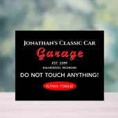 Home Auto Mechanische Garage Vlieggereedschap Acry Acryl Bord (Neutraal)