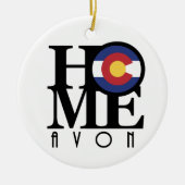 HOME Avon CO Keramisch Ornament (Voorkant)