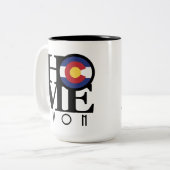 HOME Avon Colorado 15oz Tweekleurige Koffiemok (Voorkant links)