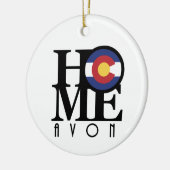HOME Avon Colorado Keramisch Ornament (Links)