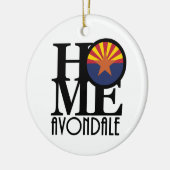 HOME Avondale Arizona Keramisch Ornament (Links)