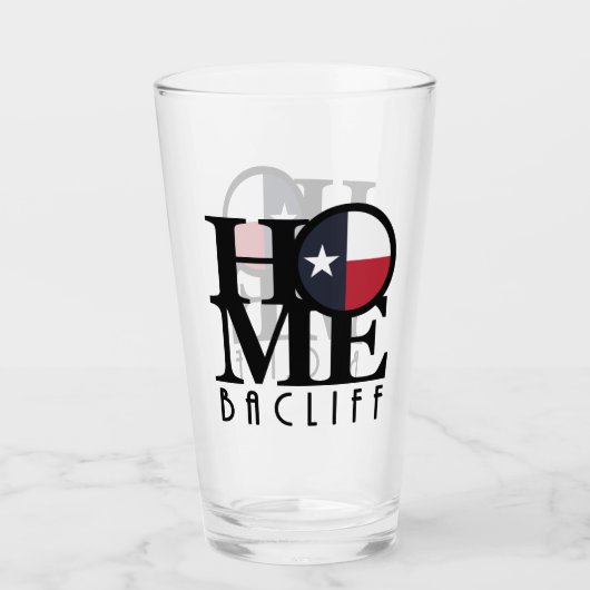 HOME Bacliff Texas Glas (Voorkant)
