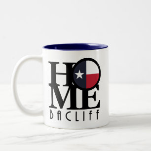 HOME Bacliff Texas Tweekleurige Koffiemok