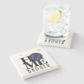 HOME Badger Alaska Stenen Onderzetter (Zijkant)