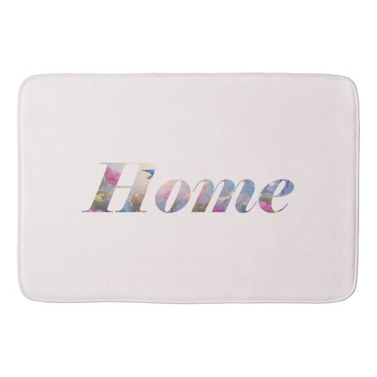 Home. Badmat (Voorkant)