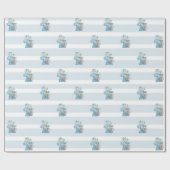 Home Bakery Blue Mixer Cadeaupapier (Vlak)