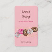 Home Bakkerij Donuts Visitekaartje (Voorkant)